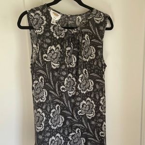 Talbots Sz 14 Stretch Silk Sleeveless Shell